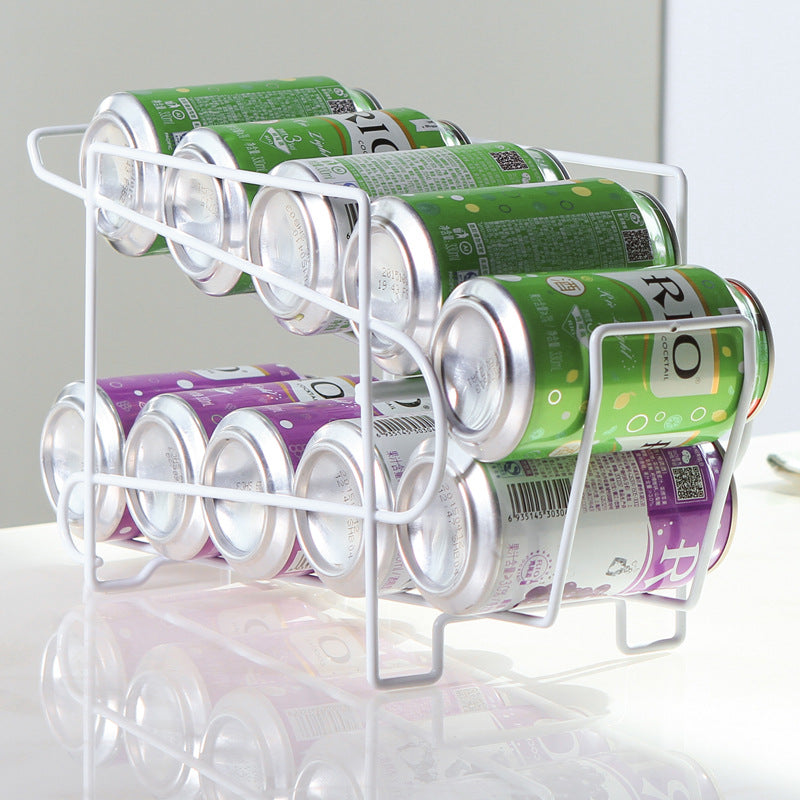 Two-Tier Kitchen Storage Organizer Rack/ Indoor and outdoor beverage shelf