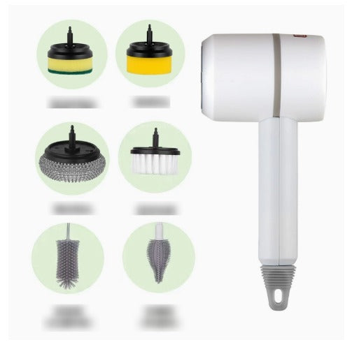 Powerful and Versatile Electric Cleaning Brush/Spazzola elettrica per la pulizia potente e versatile