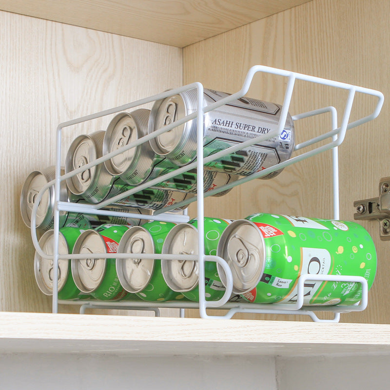 Two-Tier Kitchen Storage Organizer Rack/ Indoor and outdoor beverage shelf