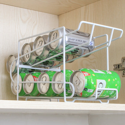 Two-Tier Kitchen Storage Organizer Rack/ Indoor and outdoor beverage shelf