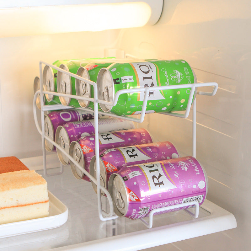 Two-Tier Kitchen Storage Organizer Rack/ Indoor and outdoor beverage shelf