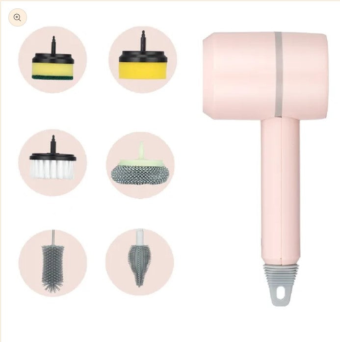 Powerful and Versatile Electric Cleaning Brush/Spazzola elettrica per la pulizia potente e versatile