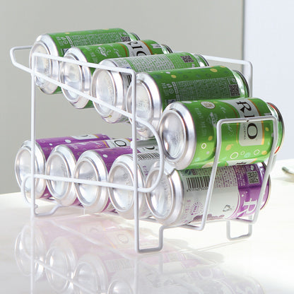 Two-Tier Kitchen Storage Organizer Rack/ Indoor and outdoor beverage shelf