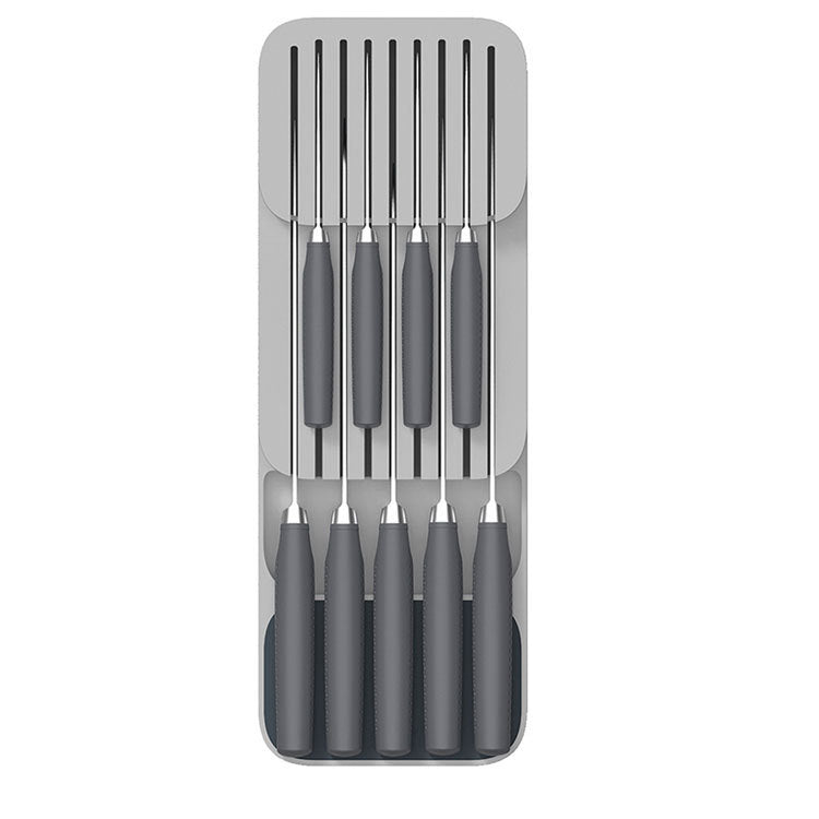 Kitchen Knife Organizer and Drawer Storage Tray/Portacoltelli da cucina e vassoio portaoggetti per cassetti